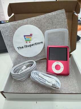 Apple iPod nano 3rd Generation Red (8GB)- New Battery - 1 Yr Warranty